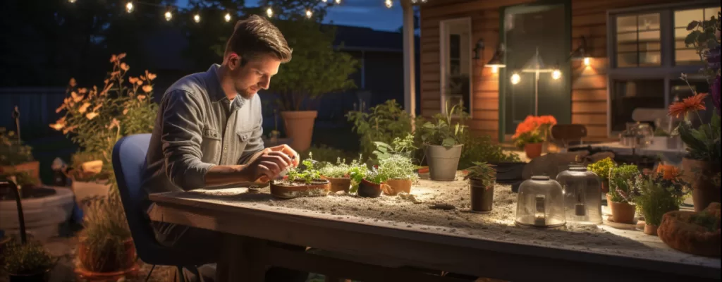 DIY Garden decoration